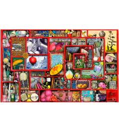 Puzzle Pintoo La Gran Caja Roja de 1000 Piezas