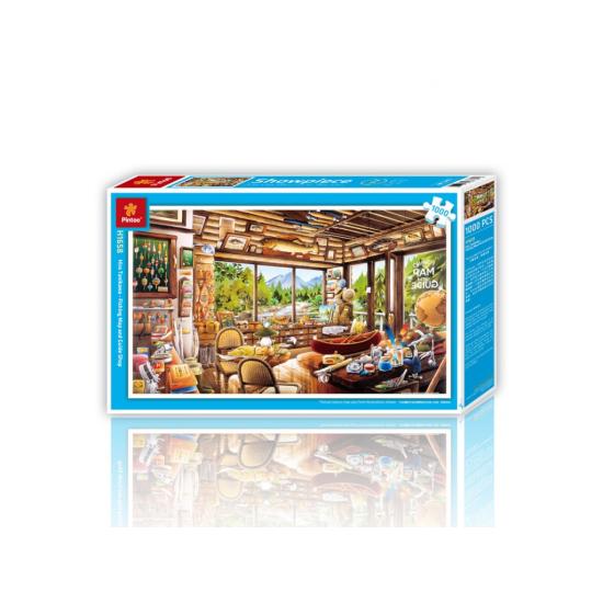 Puzzle Pintoo La Tienda de Mapas y Pesca de 1000 Piezas