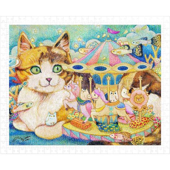 Puzzle Pintoo Tiovivo de 500 Piezas