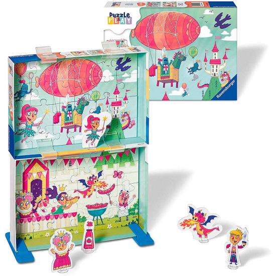 Puzzle-Play Ravensburger Barbacoa Real de 2x24 Piezas Puzzle-Play Ravensburger Barbacoa Real de 2x24 Piezas
