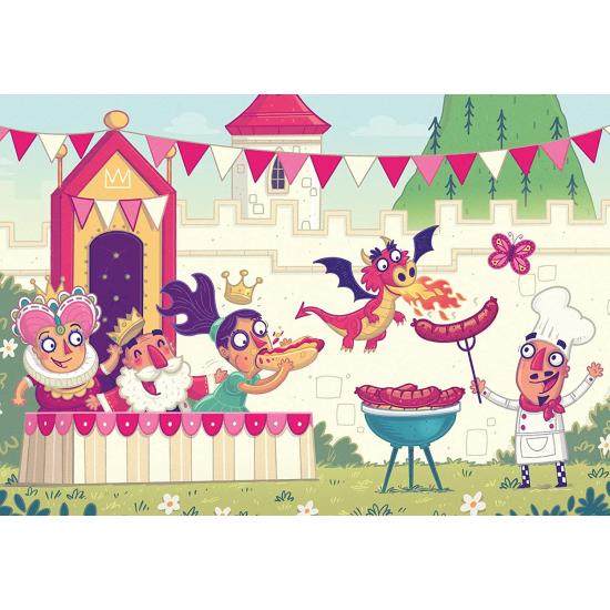 Puzzle-Play Ravensburger Barbacoa Real de 2x24 Piezas Puzzle-Play Ravensburger Barbacoa Real de 2x24 Piezas