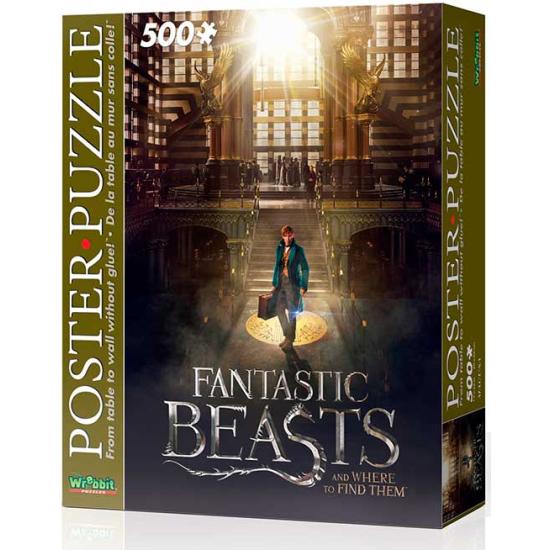 Puzzle Poster Wrebbit Animales Fantásticos, Macusa 500 Piezas Puzzle Poster Wrebbit Animales Fantásticos, Macusa 500 Piezas