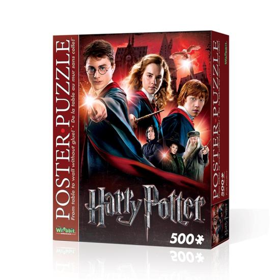 Puzzle Poster Wrebbit Harry Potter, Escuela Hogwarts de 500 Pie