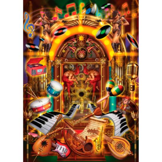 Puzzle Puzzelman Jukebox de 1000 Piezas