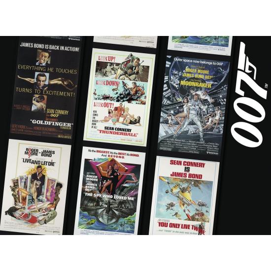 Puzzle Ravensburger 007 James Bond Retro 500Piezas Puzzle Ravensburger 007 James Bond Retro 500Piezas