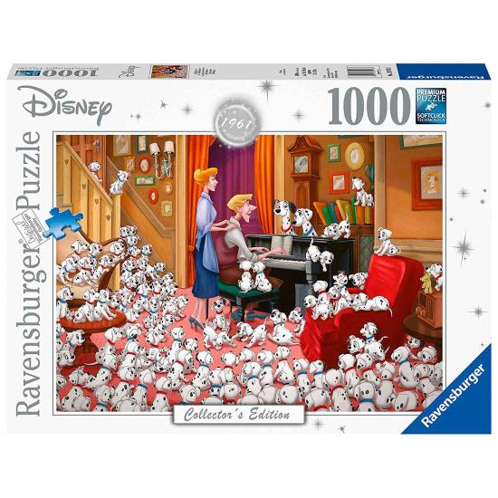 Puzzle Ravensburger 101 Dálmatas de 1000 Piezas