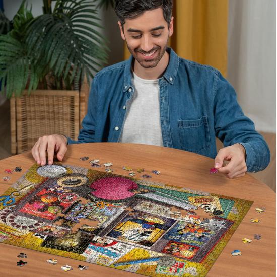 Puzzle Ravensburger 1970 Mickey Moments de 1000 Piezas