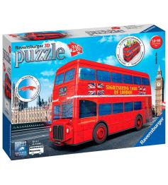 Puzzle Ravensburger 3D Bus Londinense de 216 Piezas
