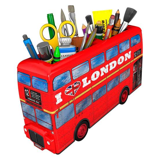 Puzzle Ravensburger 3D Bus Londinense de 216 Piezas Puzzle Ravensburger 3D Bus Londinense de 216 Piezas