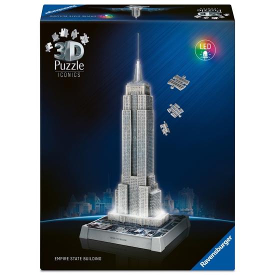 Puzzle Ravensburger 3D Iconics Empire State Building de 241 Piez Puzzle Ravensburger 3D Iconics Empire State Building de 241 Piez