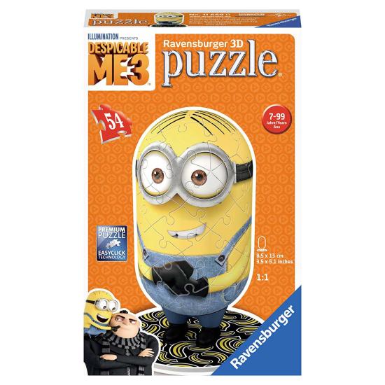Puzzle Ravensburger 3D Minions Obrero de 54 Piezas Puzzle Ravensburger 3D Minions Obrero de 54 Piezas