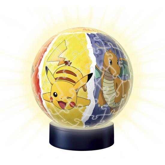 Puzzle Ravensburger 3D Pokémon NightLight de 74 Piezas