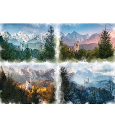 Puzzle Ravensburger 4 Estaciones en Neuschwanstein 18000 Piezas