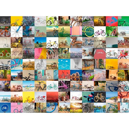 Puzzle Ravensburger 99 Bicicletas y Más... de 1500 Piezas
