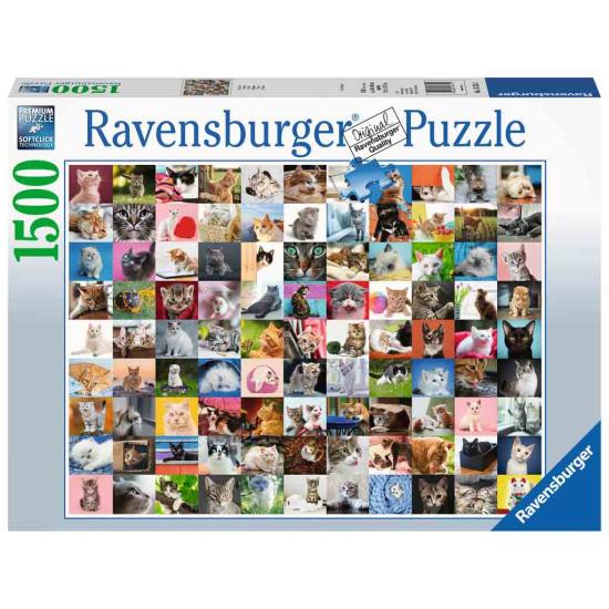 Puzzle Ravensburger 99 Gatos de 1500 Piezas