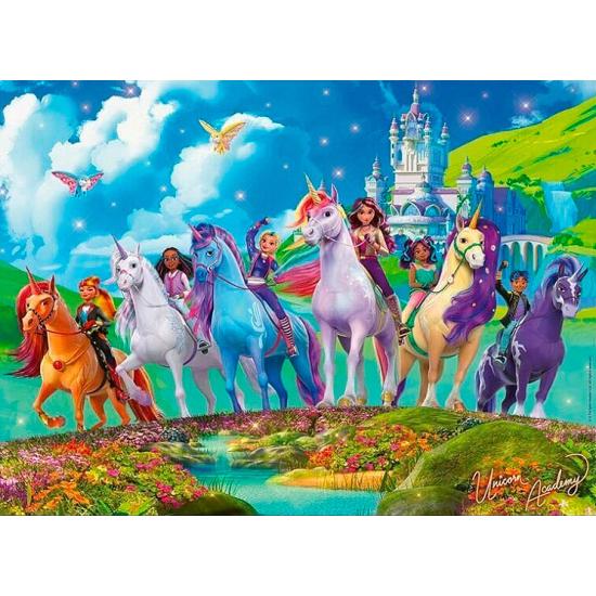 Puzzle Ravensburger Academia de Unicornios XXL de 200 Pzs