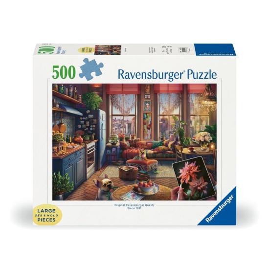 Puzzle Ravensburger Acogedor Estudio Bohemio XXL 500 Pzs