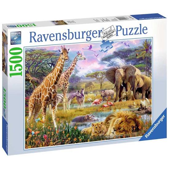 Puzzle Ravensburger África Colorida de 1500 Piezas