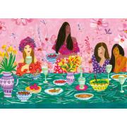 Puzzle Ravensburger Almuerzo de Mujeres de 1000 Piezas