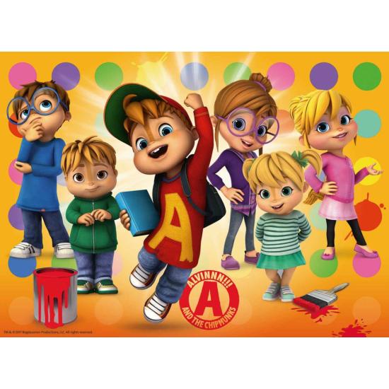 Puzzle Ravensburger Alvin y Las Ardillas XXL de 150 Piezas Puzzle Ravensburger Alvin y Las Ardillas XXL de 150 Piezas