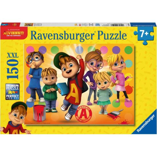 Puzzle Ravensburger Alvin y Las Ardillas XXL de 150 Piezas Puzzle Ravensburger Alvin y Las Ardillas XXL de 150 Piezas