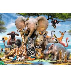 Puzzle Ravensburger Amigos Africanos XXL 300 Piezas