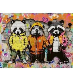 Puzzle Ravensburger Amigos Peludos de 500 Piezas