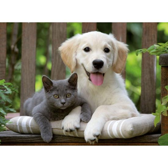 Puzzle Ravensburger Amistosos animales de 500 Piezas