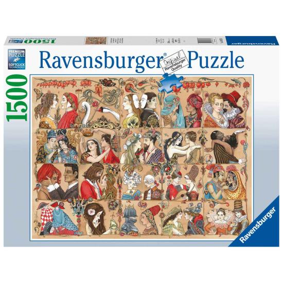 Puzzle Ravensburger Amor A Lo Largo de los Años de 1500 Piezas Puzzle Ravensburger Amor A Lo Largo de los Años de 1500 Piezas