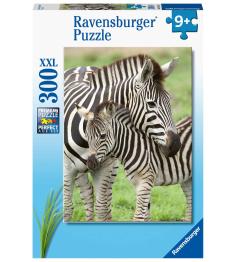 Puzzle Ravensburger Amor de Cebra de 300 Piezas XXL