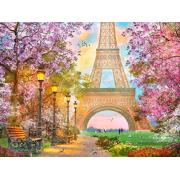 Puzzle Ravensburger Amor en París de 1500 Piezas