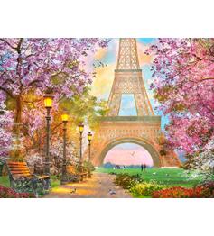 Puzzle Ravensburger Amor en París de 1500 Piezas