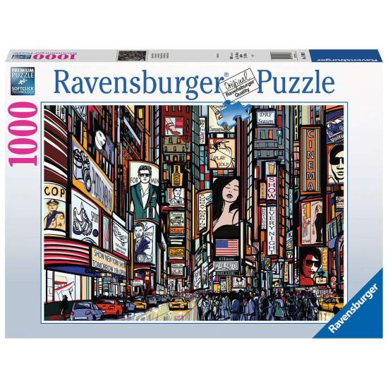 Puzzle Ravensburger Animada Nueva York de 1000 Piezas Puzzle Ravensburger Animada Nueva York de 1000 Piezas