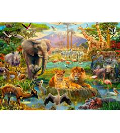 Puzzle Ravensburger Animales de la Sabana XXL de 200 Piezas