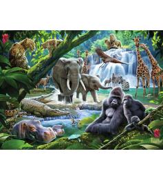 Puzzle Ravensburger Animales de la Selva XXL de 100 Piezas