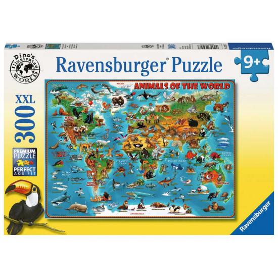 Puzzle Ravensburger Animales del Mundo XXL 300 Piezas