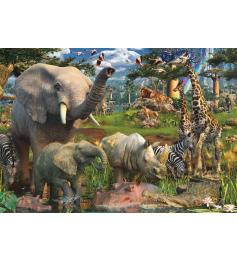 Puzzle Ravensburger Animales en la Charca de 18000 Piezas