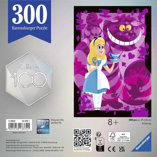 Puzzle Ravensburger Aniversario Disney Alicia de 300 Piezas Puzzle Ravensburger Aniversario Disney Alicia de 300 Piezas