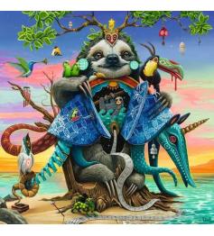 Puzzle Ravensburger Aprecia tu Mundo con Dulk: Crepúsculo 500 Pz