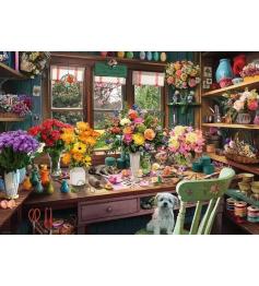 Puzzle Ravensburger Arreglo Floral de 1000 Piezas