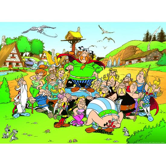 Puzzle Ravensburger Astérix en el Pueblo de 500 Piezas Puzzle Ravensburger Astérix en el Pueblo de 500 Piezas