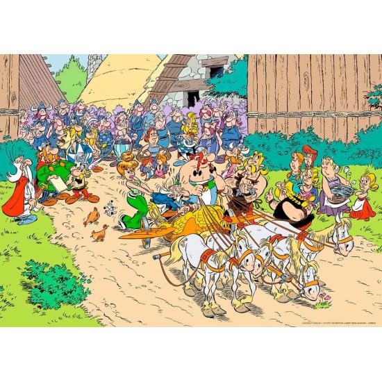 Puzzle Ravensburger Astérix en Italia de 1000 Piezas