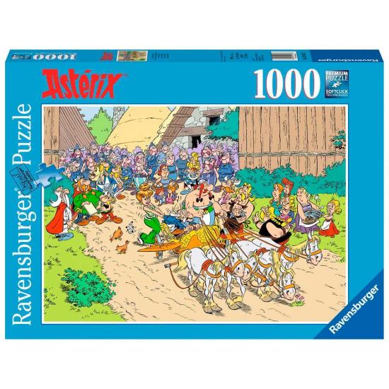 Puzzle Ravensburger Astérix en Italia de 1000 Piezas