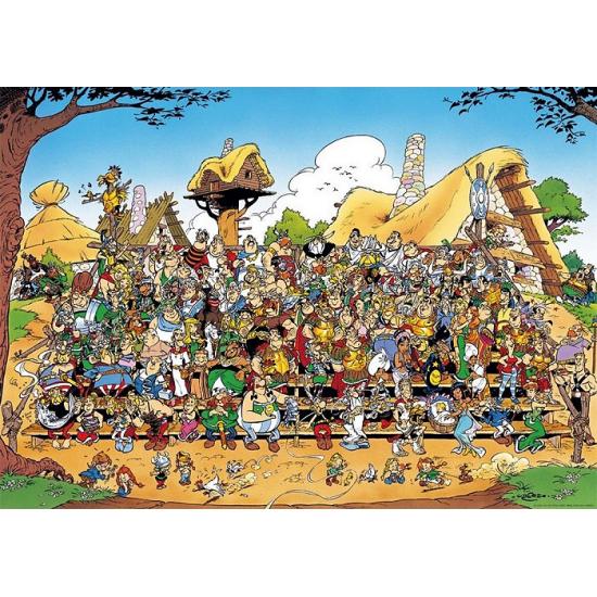 Puzzle Ravensburger Astérix, Foto de Familia de 1000 Piezas