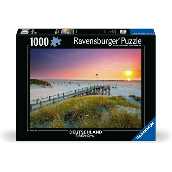 Puzzle Ravensburger Atardecer sobre Anrum 1000 Piezas