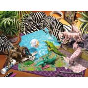 Puzzle Ravensburger Aventura de Origami de 1500 Piezas