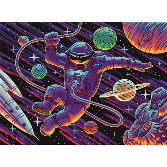 Puzzle Ravensburger Aventura en el Espacio Exterior XXL 200 Pzs