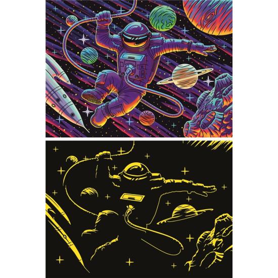 Puzzle Ravensburger Aventura en el Espacio Exterior XXL 200 Pzs
