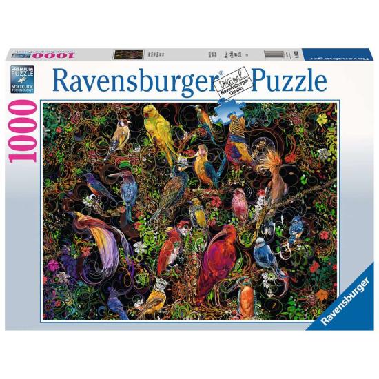 Puzzle Ravensburger Aves de Arte 1000 Piezas Puzzle Ravensburger Aves de Arte 1000 Piezas