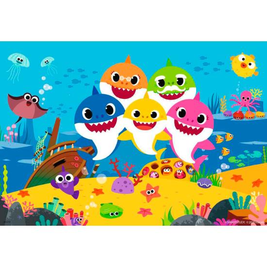 Puzzle Ravensburger Baby Shark de 2x24 Piezas